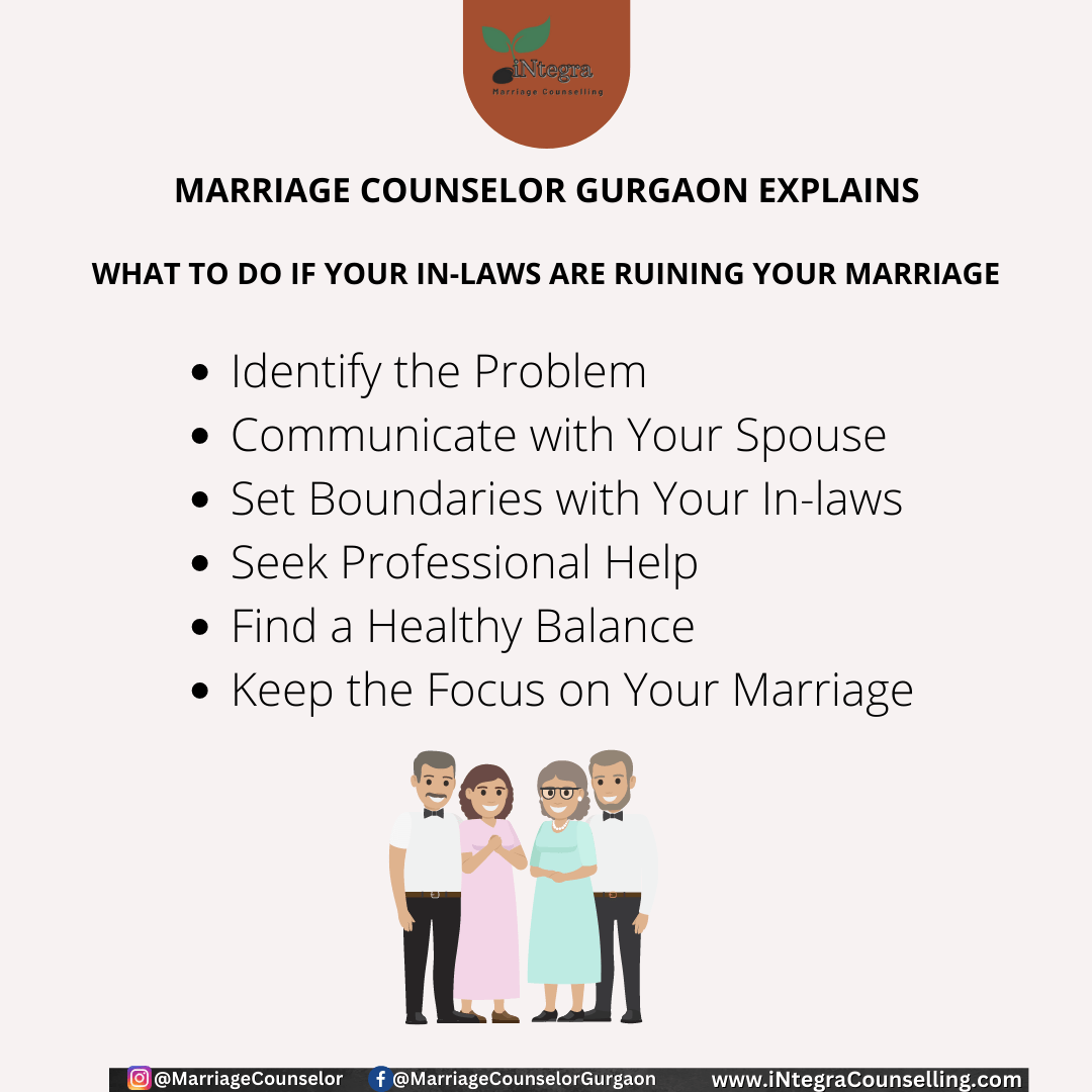 Marriage Counselor Gurgaon - What to do if Your In-laws are Ruining Your Marriage
