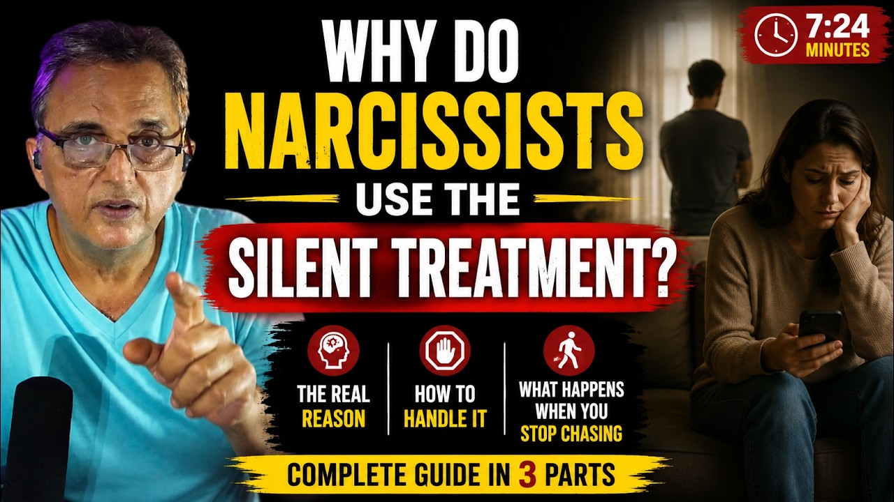 Video thumbnail: Why narcissists use the silent treatment: the psychology · Recover Thyself