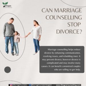 Can marriage Counselling stop divorce - Divorce Counselling Delhi