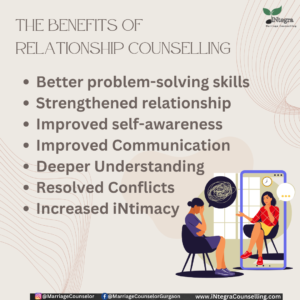 The Benefits of Relationship Counselling- Relationship counselor delhi-gurgaon